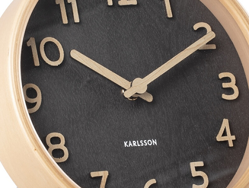 Karlsson Designové nástěnné/stolní hodiny KA5875BK
