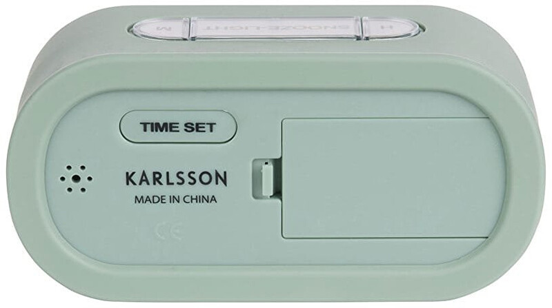 Karlsson Digitální budík KA5753GR 70 mm