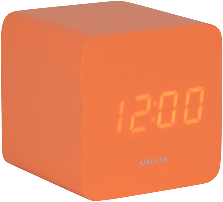 Designové LED hodiny s budíkem KA5982OR