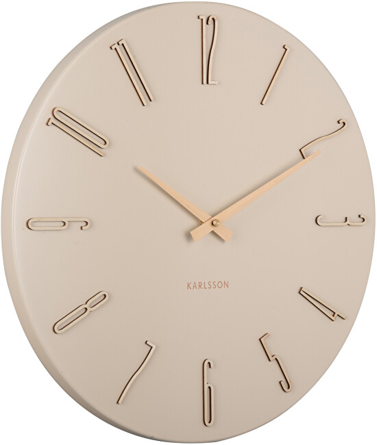 Karlsson Designové nástěnné hodiny 6072WH