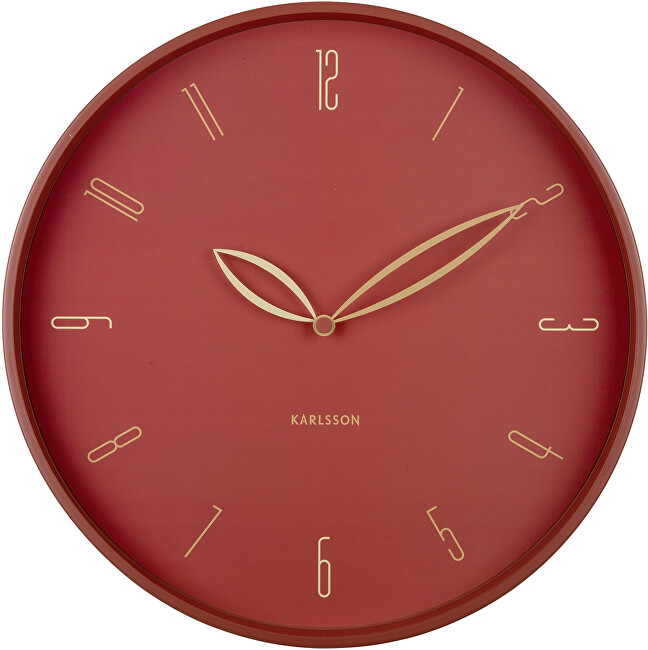 Designové nástěnné hodiny KA6012RD