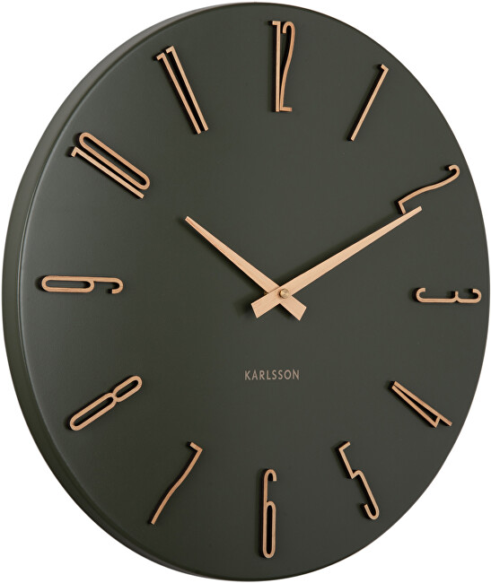Karlsson Designové nástěnné hodiny KA6072GR