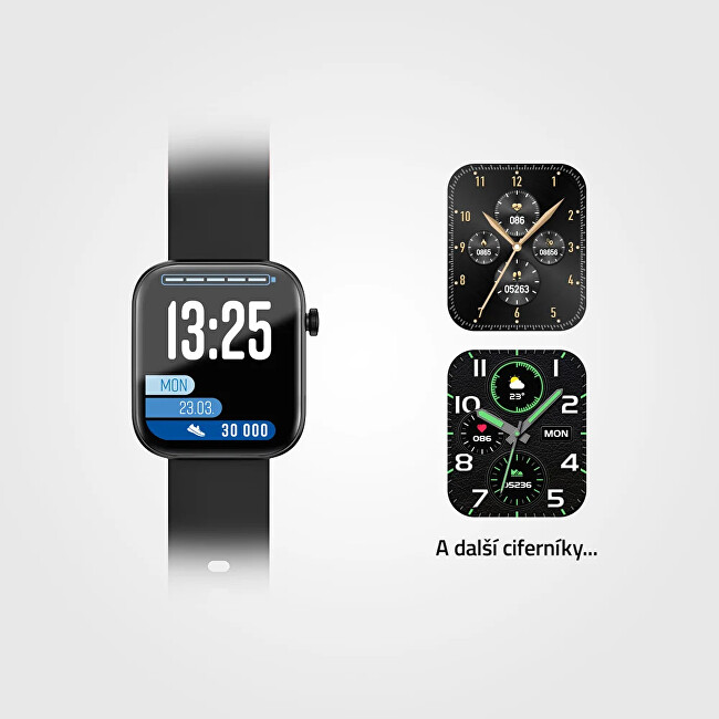 LAMAX Dárkový set BCool2 Plus Black 8595724900962 + náhradní řemínek