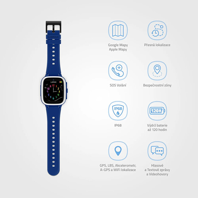 LAMAX WatchY4 Play Blue 8595724901303