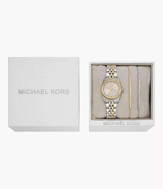 Michael Kors Dárkový set Lexington + náramek MK4815SET analogové