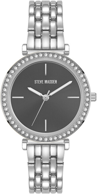 Steve Madden Analogové hodinky SM-8097BKSV analogové
