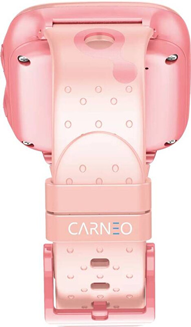CARNEO Chytré hodinky CARNEO GUARDKID+ 4G Platinum - růžové