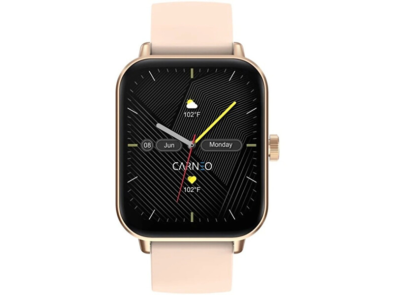 Chytré hodinky Carneo Versa HR+ rosegold