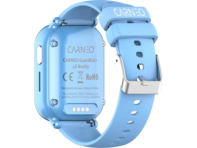 CARNEO Dětské chytré hodinky GUARDKID+ 4G Buddy - modré