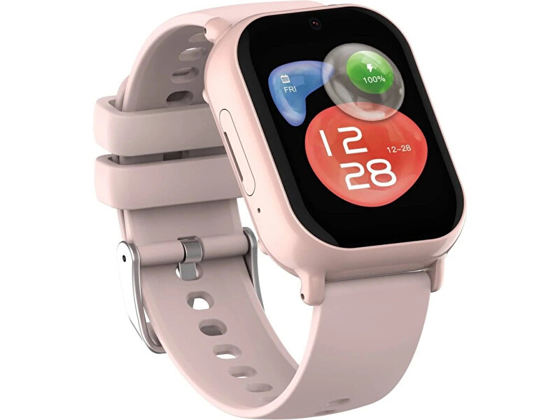 CARNEO Dětské chytré hodinky GUARDKID+ 4G Buddy - růžové