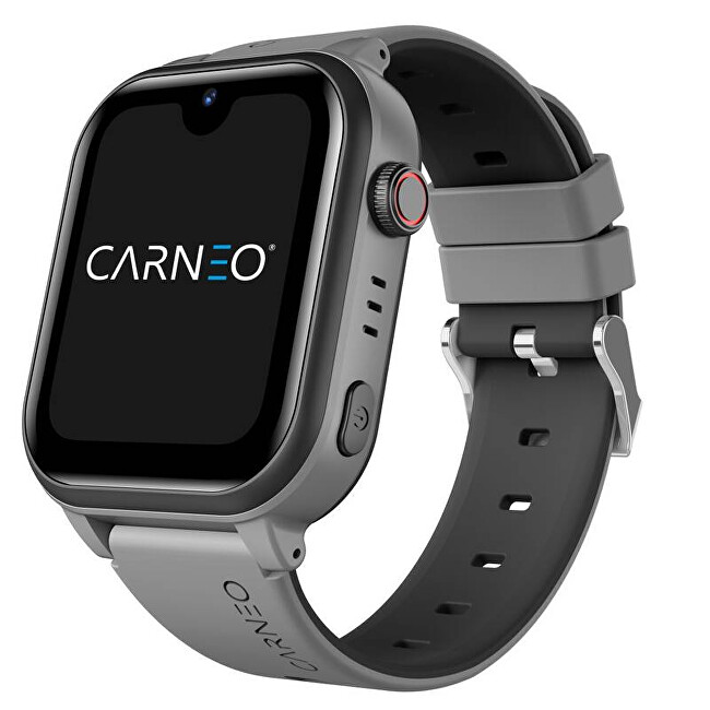 CARNEO Dětské chytré hodinky GuardKid+ 4G Platinum 2nd gen. AI - černé digitálny