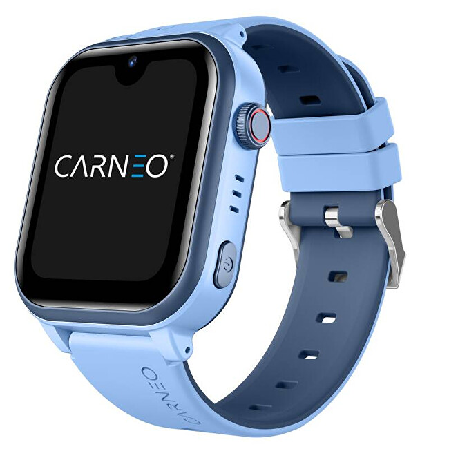 CARNEO Dětské chytré hodinky GuardKid+ 4G Platinum 2nd gen. AI - modré