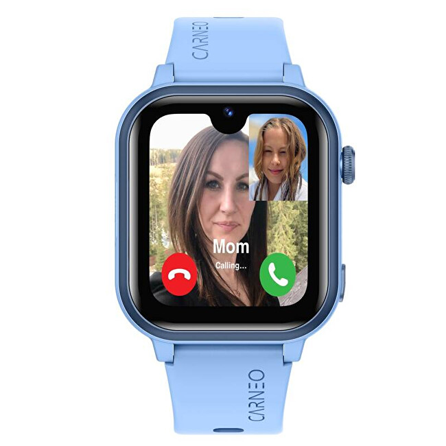 CARNEO Dětské chytré hodinky GuardKid+ 4G Platinum 2nd gen. AI - modré