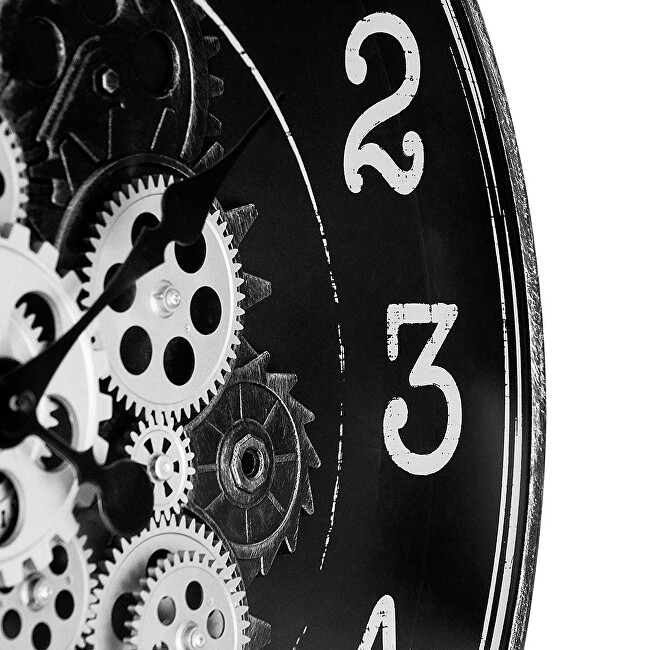 Designové plastové hodiny s ozubeným soukolím Millennium E01.4328.90