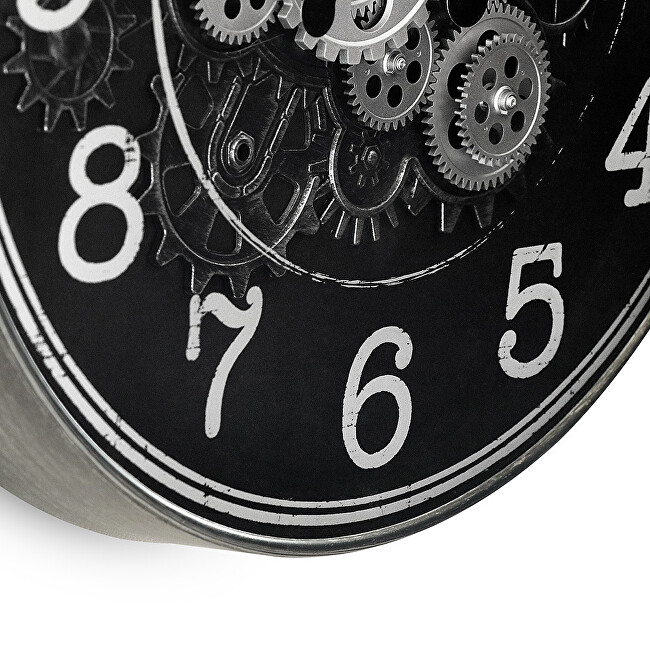 Designové plastové hodiny s ozubeným soukolím Millennium E01.4328.90