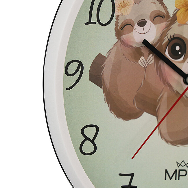 Dětské nástěnné hodiny Lenochod E01M.4267.00