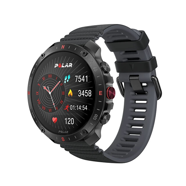 Polar Grit X2 sporttester S-L černá