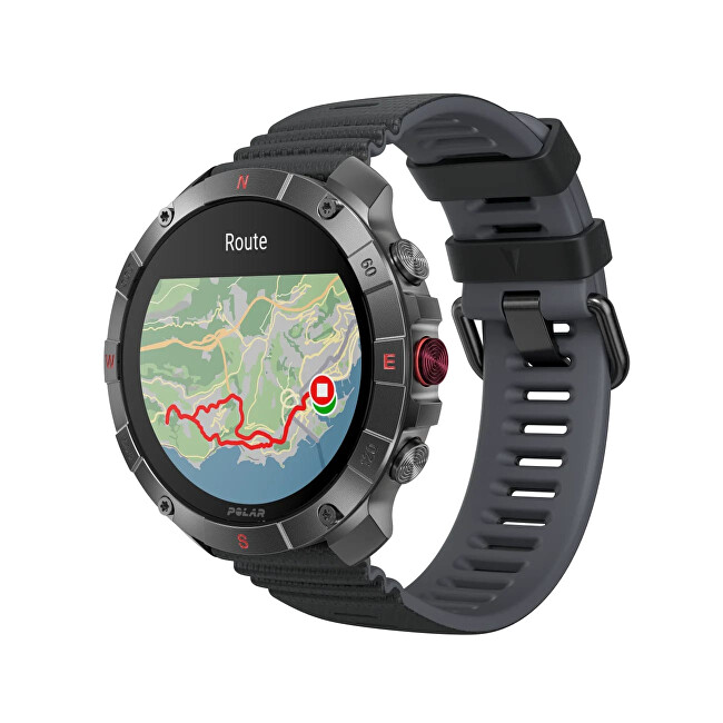 Polar Grit X2 sporttester S-L černá