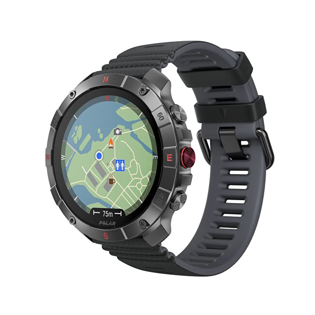Polar Grit X2 sporttester S-L černá