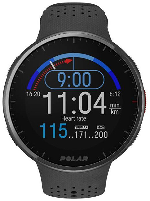 Polar POLAR PACER PRO Gray/Black S-L