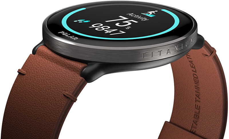 Polar Darčekový set POLAR IGNITE 3 Titanium Brown M/L + remienok digitálny