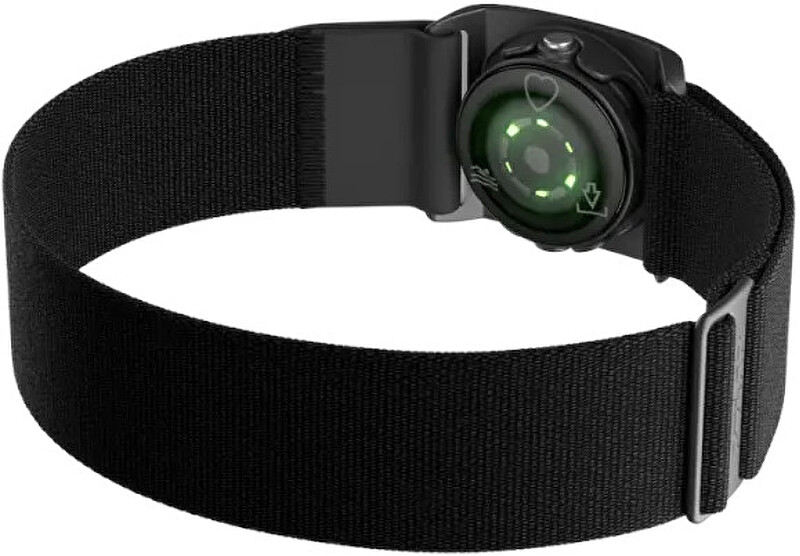 Polar VERITY SENSE Black - optický snímač tepové frekvence, vel. 23-32 cm 9.5 mm