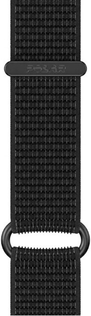 Polar Řemínek 22 mm Hook&Loop se suchým zipem nylonový M/L černá