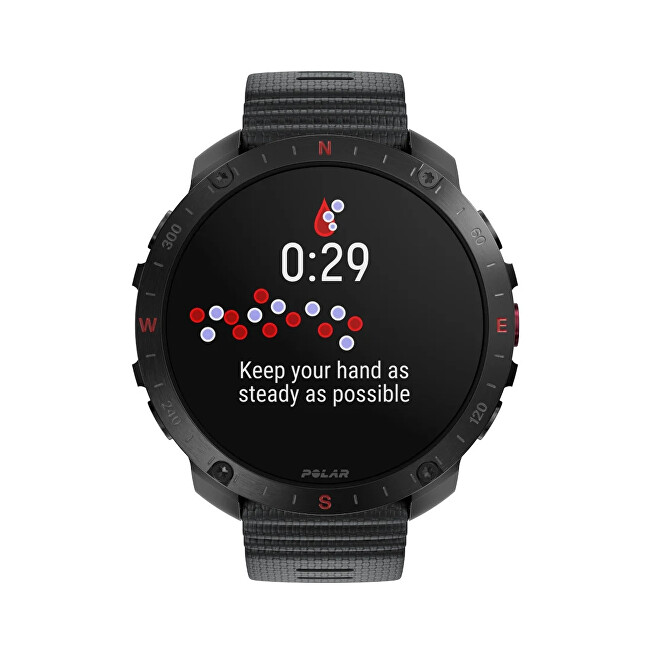 Polar SET Sporttester Grit X2 Pro HR, S-L, černá A0035215 + hrudní snímač Polar H10 digitální