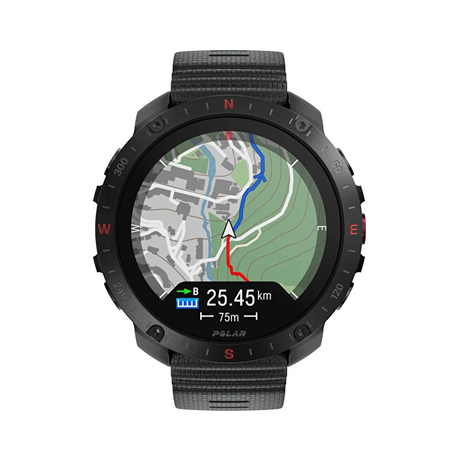 Polar SET Sporttester Grit X2 Pro HR, S-L, černá A0035215 + hrudní snímač Polar H10 digitální