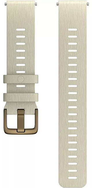 Polar Silikonový řemínek 20 mm S/L béžová