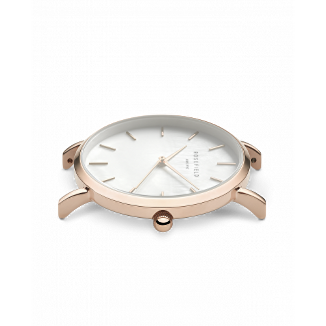 Rosefield The West Village Elephant Grey Rosegold analogové