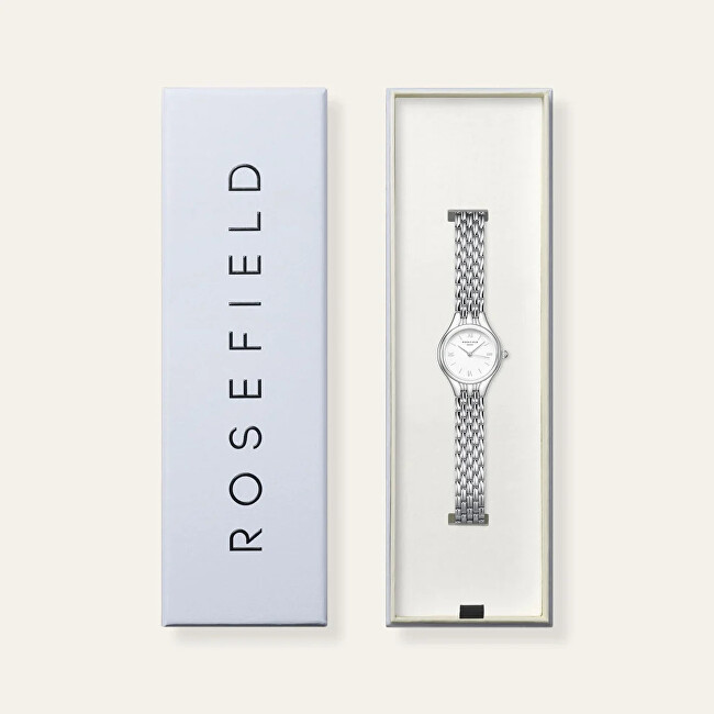 Rosefield Muse White Silver MUWSSS-MU02 analogové