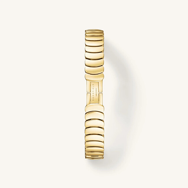 Ovale White Matte SS Gold OVWGSG-OV19