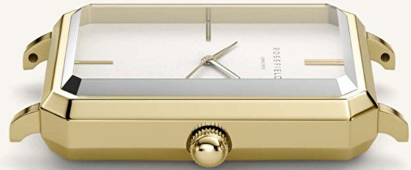 The Octagon White Sunray Steel Gold OCWSG-O40