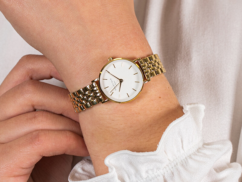 The Small Edit White Steel Gold 26WSG-267