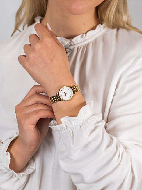 The Small Edit White Steel Gold 26WSG-267
