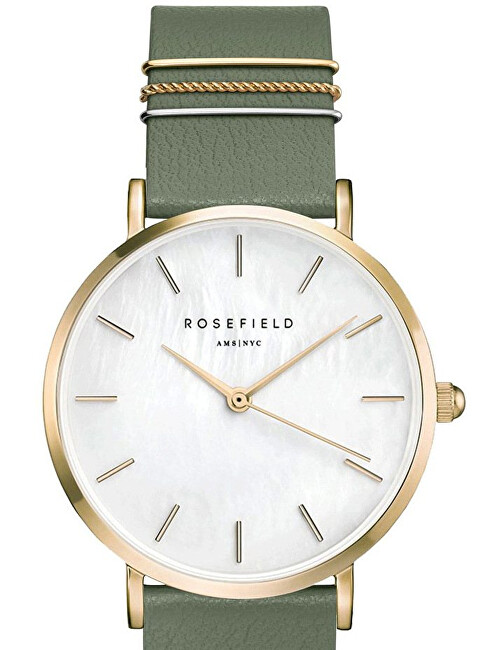 Rosefield The West Village MOP Forest Green Gold WFGG-W85 analogové