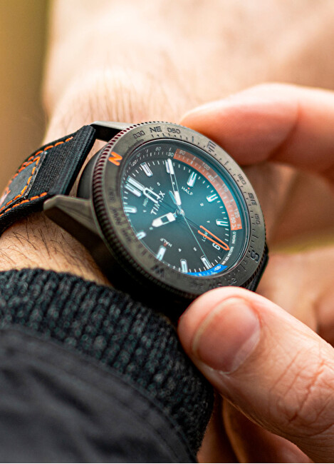 Timex Expedition North #Tide - Temperature - Compass Eco-Friendly Fabric Strap TW2V03900QY