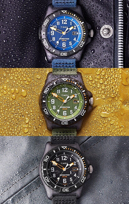 Timex Expedition Solar Freedive Ocean Recycled Fabric TW2V40400 analogové