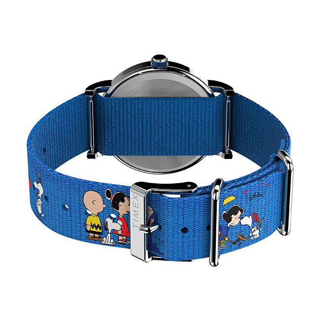 Timex Weekender x Peanuts Gang`s All Here TW2W194006B analogové