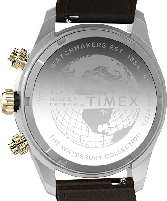 Timex The Waterbury Heritage Chronograph TW2Y24100UK analogové