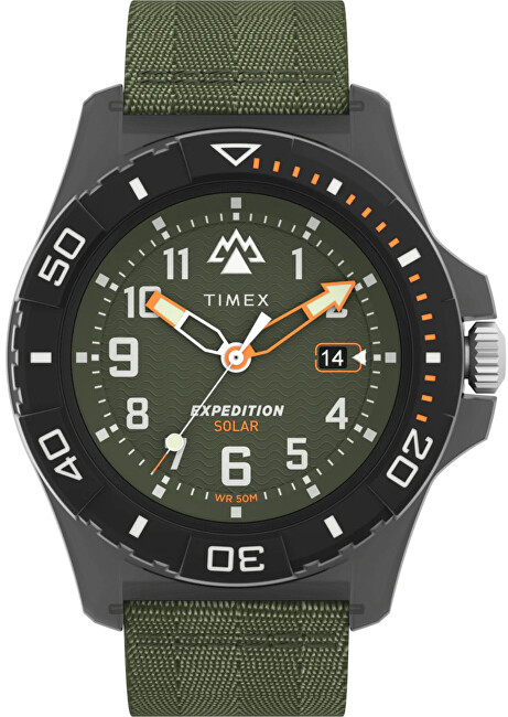 Timex Expedition Solar Freedive Ocean Recycled Fabric TW2V40400 analogové