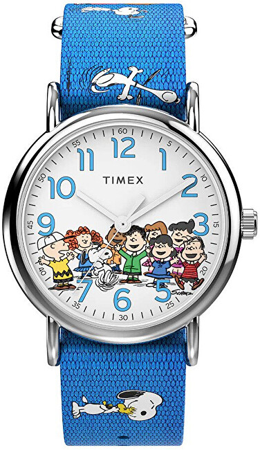 Timex Weekender x Peanuts Gang`s All Here TW2W194006B