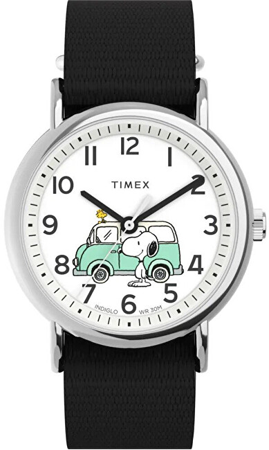 Timex Peanuts Weekender TW2Y118006B analógové