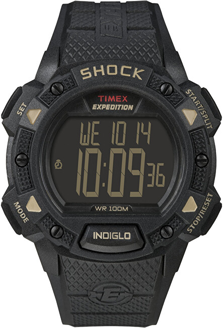 Timex Shock Resistant CAT T49896 digitálny