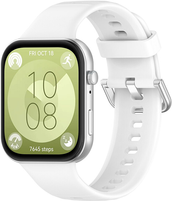 Silikonový řemínek pro Huawei Fit 3 - White