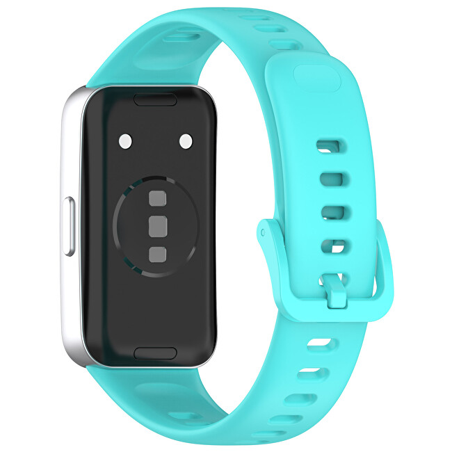 Silikonový řemínek pro Huawei Watch Band 10, 9, 8 - Turquoise