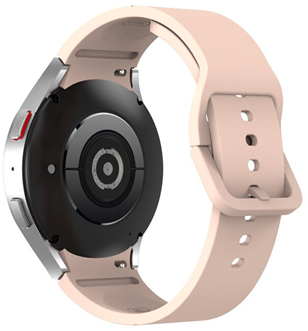 Silikonový řemínek pro Samsung Galaxy Watch 6/5/4 - Pink Sand