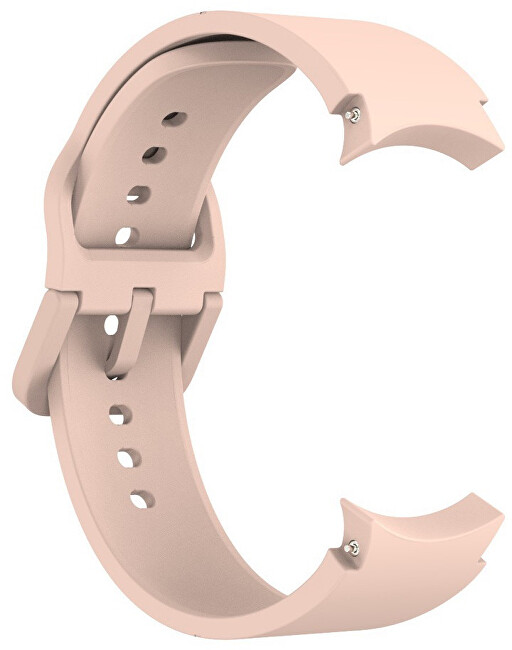 Silikonový řemínek pro Samsung Galaxy Watch 6/5/4 - Pink Sand