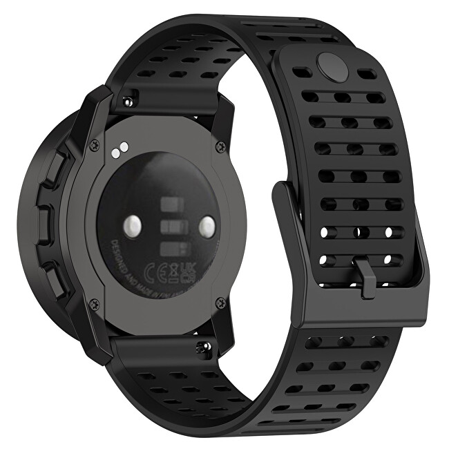 Silikonový řemínek pro Suunto 22 mm - Black